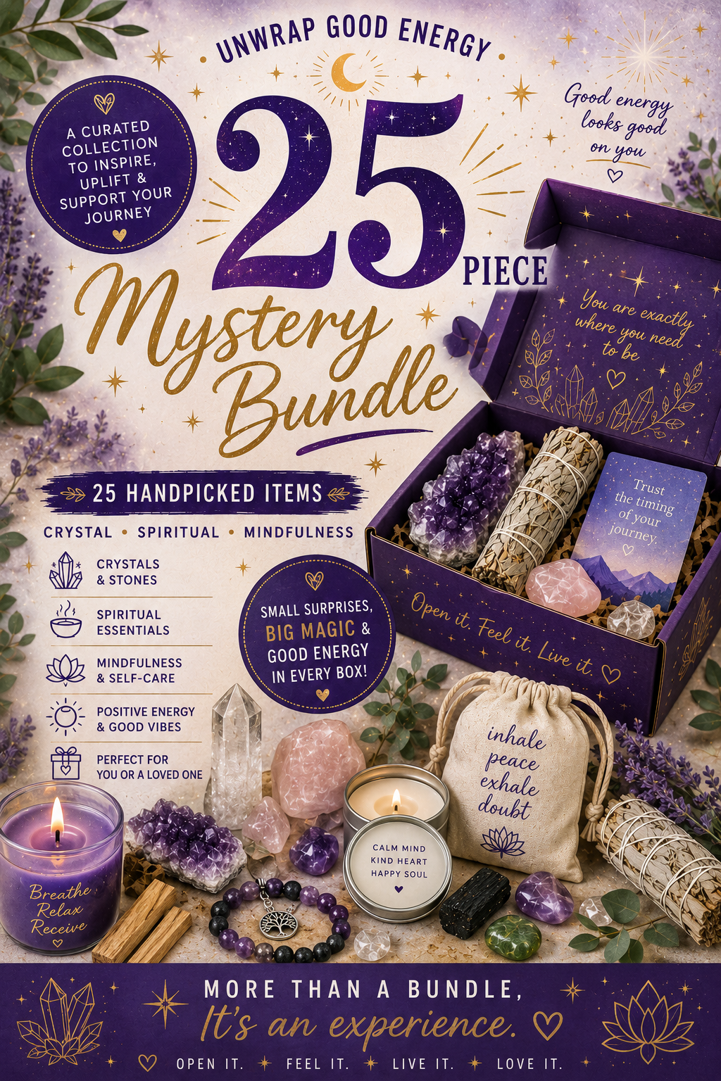 25 piece mystery bundle