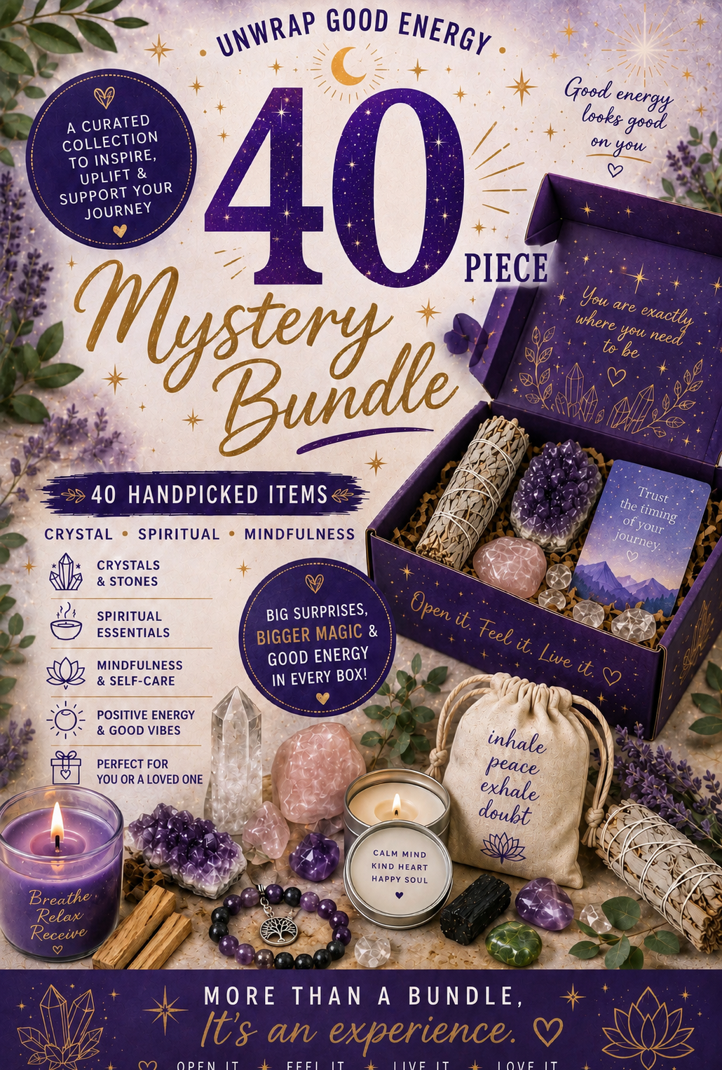 40 piece mystery bundle