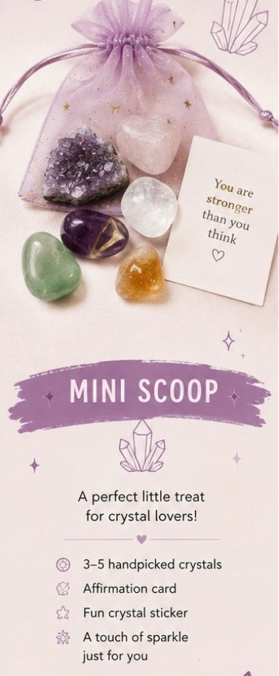 Mini luxury scoop